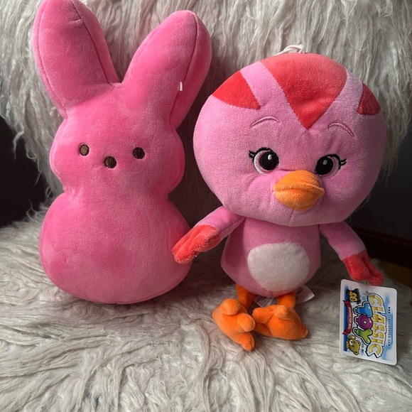 Peeps Accessories - Pink Plush Bundle